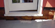 Floor beam exposed area treated with CPES